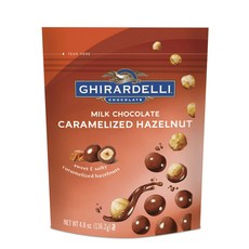 GHIRARDELLI 鷹牌 牛奶巧克力焦糖榛果, 1個, 136.2克