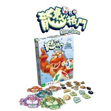 愛玩耍玩具屋 龍骰格鬥 兒童桌遊 策略思考 親子互動 恐龍主題, 詳見包裝