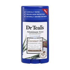 Dr Teal's 除臭鎂+椰子油精油, 1個, 75克