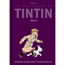 (英文圖書)The Adventures of Tintin: Volume 3: The Black Island / King Ottokar's Sceptre /... 精裝版, Little, Brown Books for You..., 英文