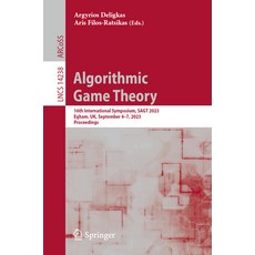 (英文圖書) Algorithmic Game Theory: 16th International Symposium Sagt 2023 Egham Uk September 4-7 2... 平裝版, Springer, 英文