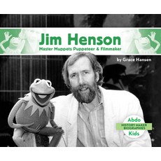 Jim Henson: Master Muppets Puppeteer & Filmmaker Library Binding, Abdo Kids, 英文, 圖書館裝訂