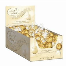 Lindt 瑞士蓮 白松露巧克力 60入, 1組, 720g