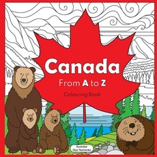 Canada from A to Z: coloring book 平裝版, Little Big Me, 英文