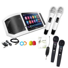 金嗓 SuperSong700 攜帶式多功能行動式伴唱機 EWM-P66U一對二無線麥克風(標準全配), 金嗓SuperSong700行動式伴唱機一台+EWM-P66U一對二無線麥克風一組