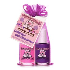 Piggy Paint 棒棒糖和軟糖指甲油 2 件套, 混色, 2件