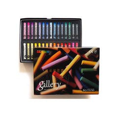 MUNGYO 專家粉彩GALLERY-60色，色彩鮮明，質地柔滑，專家級繪畫體驗, 詳見包裝