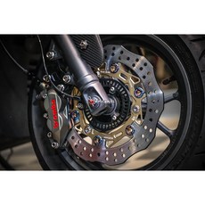 Vector Racing VR碟盤 浮動碟盤 JETSL/雷霆S/水冷BWS/六代戰/FORCE, 六代勁戰 /水冷BWS (黑)245MM