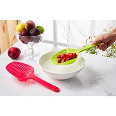 簡單樂活 BI-5918 多用鏟 貓砂鏟 冰塊鏟 漏勺 PP無毒材質, 依圖示, 1個