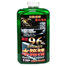 黑蜘蛛 綠色96%水箱精 1000ml - 高效散熱、防腐蝕汽車水箱保護劑, 1個, 所有燃料類型