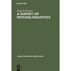 (英文圖書) A Survey of Psycholinguistics 精裝版, Walter de Gruyter, 英文