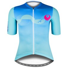 BAISKY百士奇 夏季公路車空力衣男款短車衣 青春藍