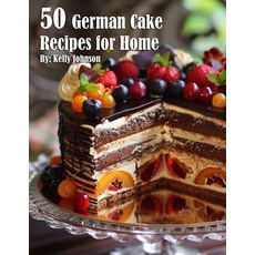(英文圖書) 50 German Cake Recipes for Home 平裝版, Marick Booster, 英文