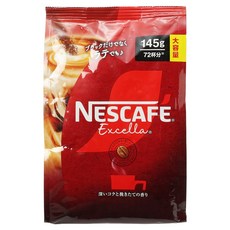 NESCAFE 雀巢咖啡 Excella即溶黑咖啡粉補充包 濃郁香氣, 1個, 145g