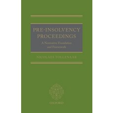(英文圖書) Pre-Insolvency Proceedings: A Normative Foundation and Framework 精裝版, Oxford University Press, USA, 英文