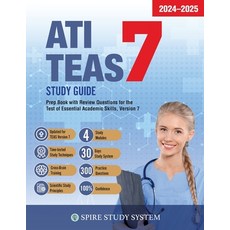 (英文圖書) ATI TEAS 7 Study Guide 平裝版, Spire Study System, 英文