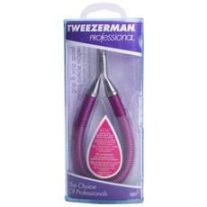 TWEEZERMAN 專業握把&剪式螺旋彈簧去角質層指甲剪, 1個, 3198-P