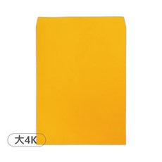 黃牛皮信封 大4K (38.5X29cm) 大尺寸牛皮紙信封 文件信封, 500個