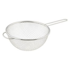 YOSHIKAWA 吉川 不鏽鋼圓形瀝油網 19cm YJ2778, 1個