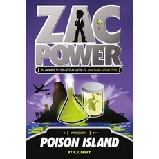 (英文圖書)Zac Power #1: Poison Island: 24 Hours to Save the World ... and Walk the Dog 平裝版, Square Fish, 英文