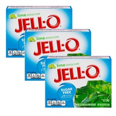 JELL-O 果凍粉 檸檬味 無糖, 17g, 3盒