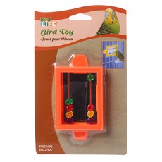 Bird LIFE 鏡面串珠鳥用玩具, 1個