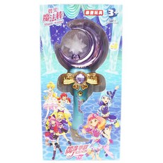 偶像學園 聲光魔法棒 F098(附電池) ST安全玩具 正版授權, 水藍色, 1個