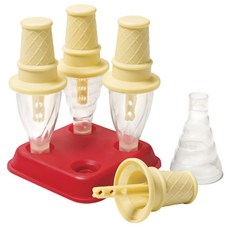 Starfrit 冰淇淋模具, 1個, 紅色+象牙色