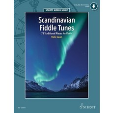 (英文圖書) Scandinavian Fiddle Tunes - 73 Traditional Pieces for Violin Book and Online Audio 平裝版, Schott, 英文