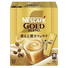 NESCAFE 雀巢咖啡 金牌拿鐵沖泡粉隨身包, 1盒, 22條, 7g