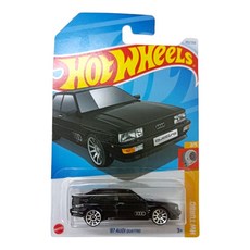 Hot Wheels 風火輪 1987 AUDI QUATTRO 模型車, 黑色, 1個