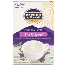Oregon Chai The Original印度香料奶茶拿鐵, 31g, 8包, 1盒