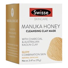 Swisse 肌膚護理麥盧卡蜂蜜潔面泥面膜光澤混合肌膚 70g, 1個, 1個