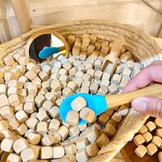 鬆散素材 河神 幼兒教育/沙坑用荷木顆粒, 詳見包裝, 1個