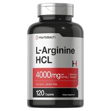 Horbaach L-精氨酸膠囊 4000mg, 1罐, 120顆
