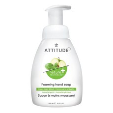 ATTITUDE 艾特優 兒童洗手慕斯 青蘋果&羅勒香, 295ml, 1瓶