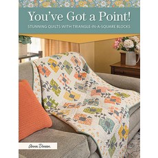 (英文圖書) You've Got a Point!: Stunning Quilts with Triangle-In-A-Square Blocks 平裝版, Martingale and Company, 英文