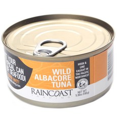 RaincoastTrading 野生長鰭鮪魚罐頭, 1罐, 150g