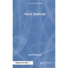 (英文圖書) Quick JavaScript 精裝版, CRC Press, 英文