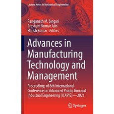 (英文圖書) Advances in Manufacturing Technology and Management: Proceedings of 6th International Confere... 精裝版, Springer, 英文