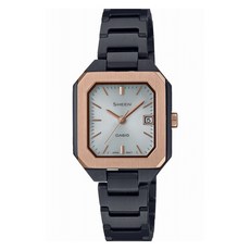 CASIO 卡西歐 SHEEN 女款金屬太陽能手錶 SHS-4528GBJ-7AJF