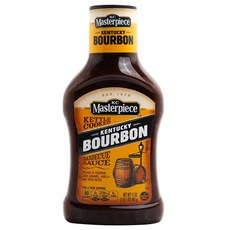 KC Masterpiece 傑作肯塔基波旁燒烤醬, 1個, 481克