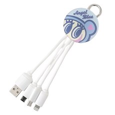 LOVETOXIC Angel Blue多功能充電線, 1個, 藍色