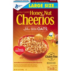 Cheerios 蜂蜜堅果全穀燕麥圈, 1盒, 436g