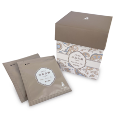 如是齋 2006年冰島古樹陳年熟普洱茶包, 1個, 茶盒