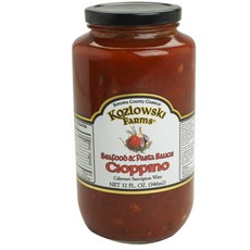 KOZLOWSKI FARMS 海鮮義大利麵醬Cioppino, 1個, 946ml
