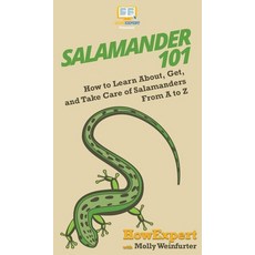 (英文圖書) Salamander 101: How to Learn About Get and Take Care of Salamanders From A to Z 精裝版, Hot Methods, Inc., 英文