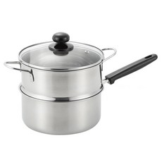 YOSHIKAWA 吉川 蒸籠 雙層蒸鍋, 1個, 18cm