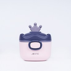 JOONIE 嬰兒用便攜式零食奶粉盒 S, 紫色, 1個