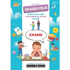 (英文圖書)BrainGymJr: Read and Solve ( 9-10 years) - IV: Learn with short conversational ... 平裝版, Independently Published, 英文